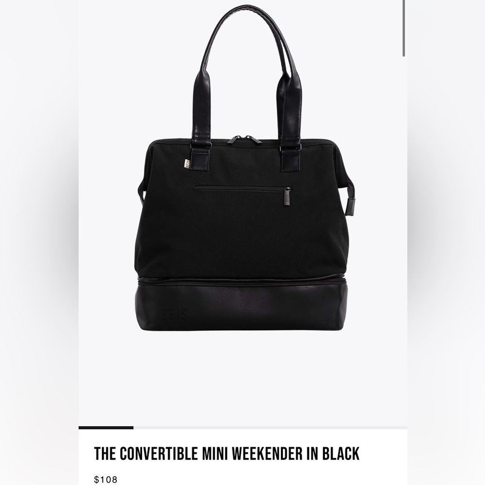BEIS convertible mini weekender